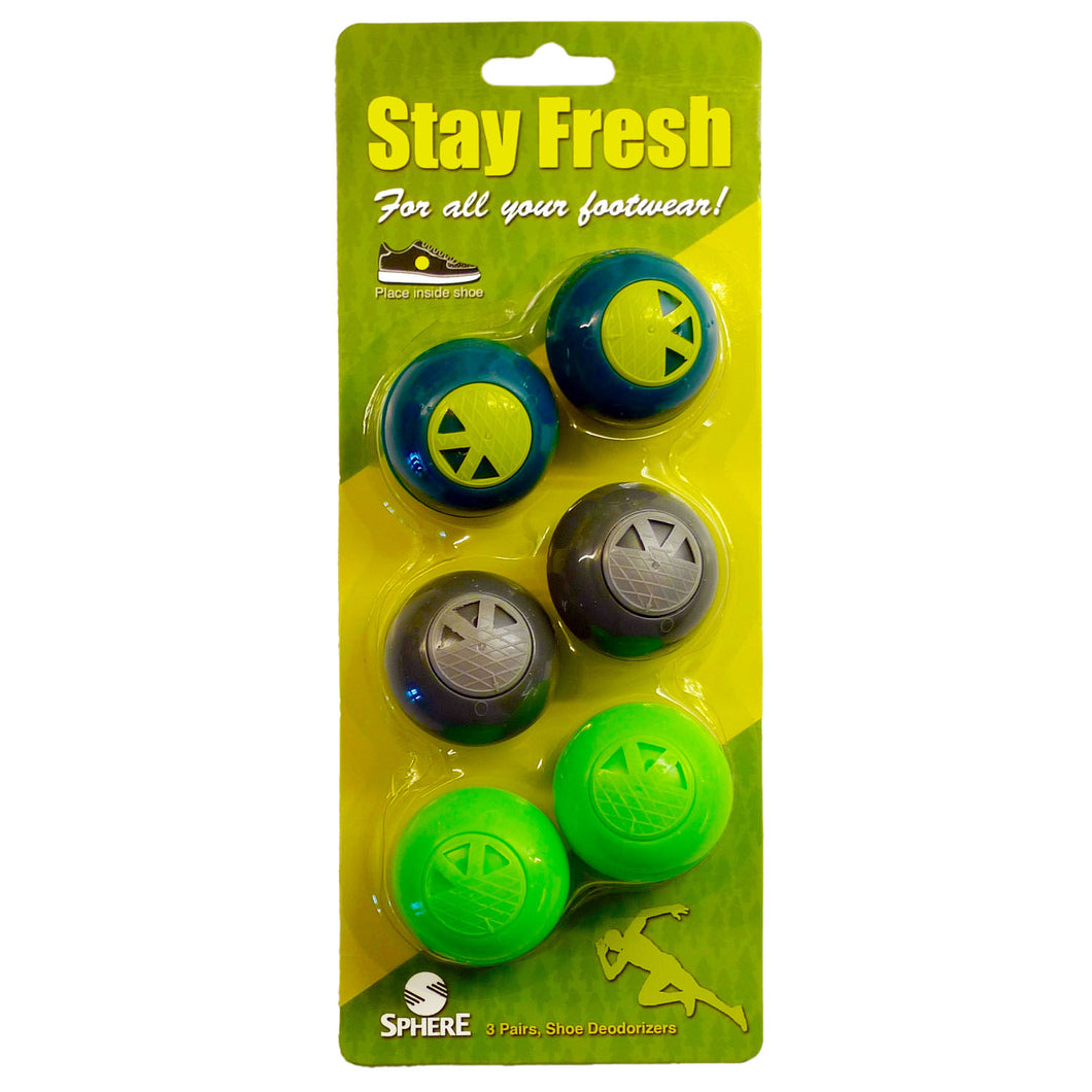 Sneaker Balls Stay Fresh Shoe & Locker Deodorizers, 3 Pair